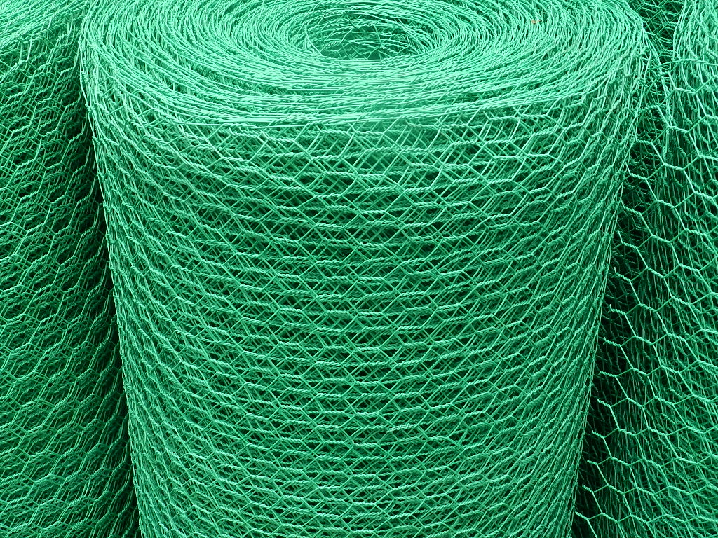 Pvc  绿色六角网.JPG